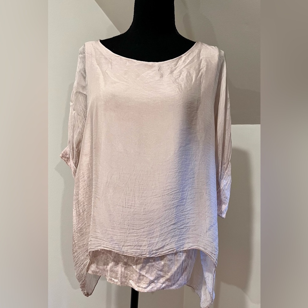 Elegant Cream Women's Top